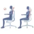 Högkvalitativ ergonomisk kontorsstol med fotstöd - Bild 3